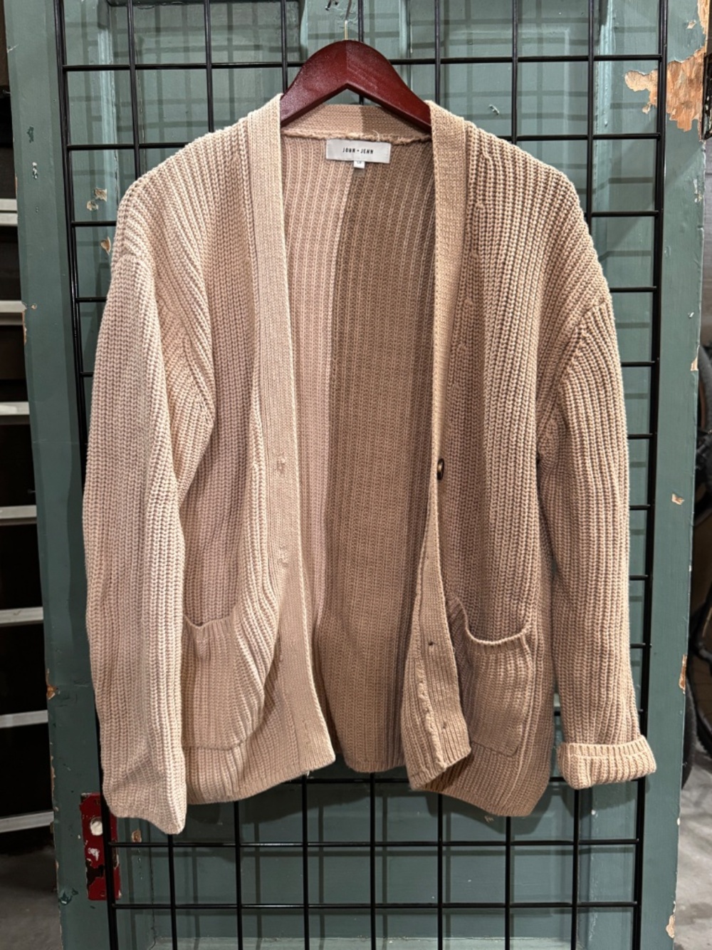 John + Jenn Womens Knitted Pocket Cardigan